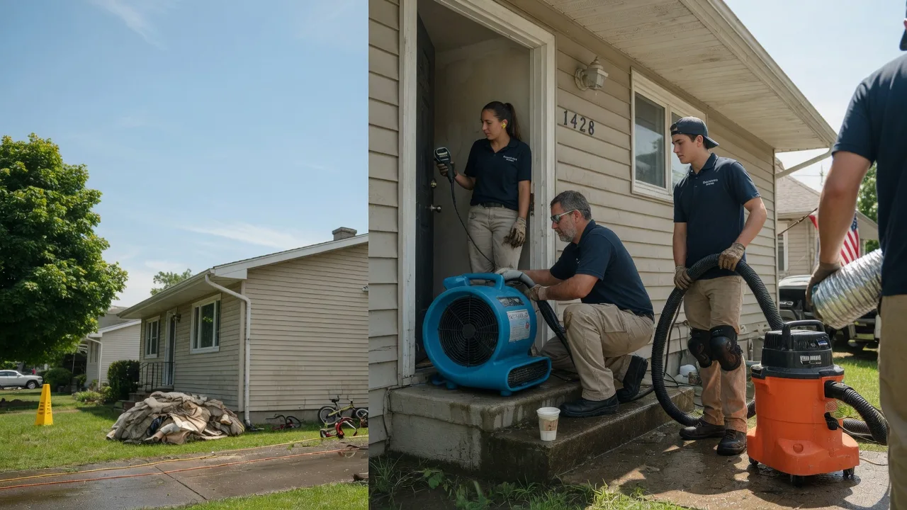 Water Damage Restoration in Asher, KY near me